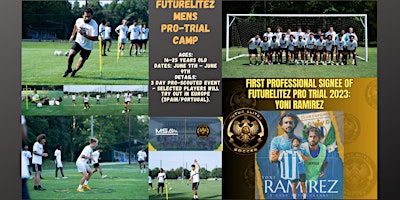 Imagen principal de FuturElitez Mens Pro-Trial Camp | Ages 16-25 | Ashburn, VA | Week 1