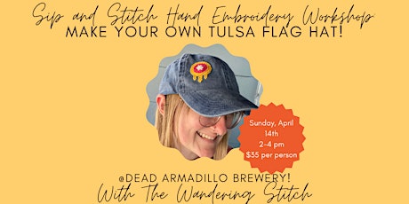 Sip and Stitch: Hand Embroidery Workshop