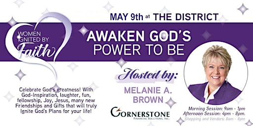 Imagem principal do evento Awaken God's Power to Be... 2 powerful Events, Morning or Afternoon