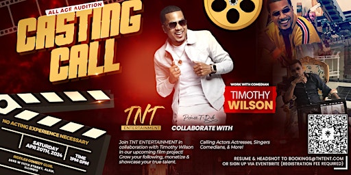 (CHICAGO) CASTING CALL *TNT ENTERTAINMENT* primary image