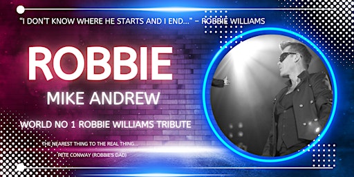 Imagem principal do evento The ultimate Robbie Williams tribute 'Live at The Kitchen'