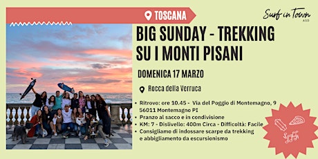 Immagine principale di BIG SUNDAY TREKKING - SU I MONTI PISANI 