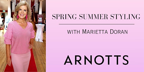 Imagem principal do evento Spring Summer Styling with Marietta Doran