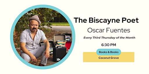 Hauptbild für An Evening with the Biscayne Poet at Coconut Grove!