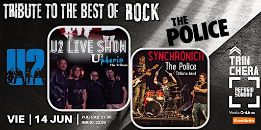 The Best Of Rock - Tributo a U2 y THE POLICE primary image