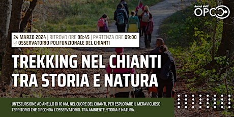 Immagine principale di Trekking nel Chianti, tra storia e natura 