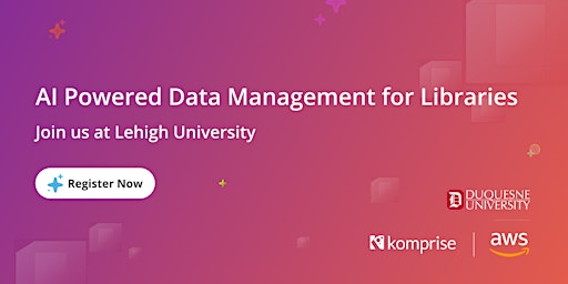 AI Powered Unstructured Data Management for Libraries primary image