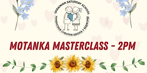 Primaire afbeelding van Healing Hearts - Ukrainian School Motanka Masterclass - 2PM