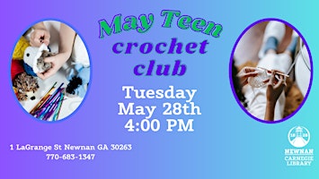 Imagem principal do evento May Teen Crochet Club