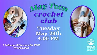May Teen Crochet Club primary image