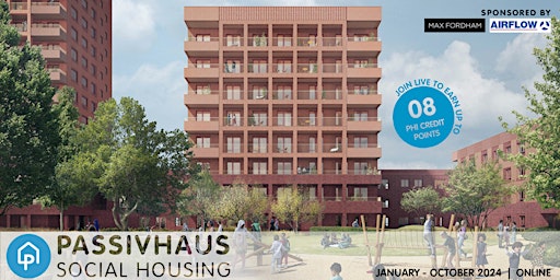 Imagen principal de Passivhaus Social Housing 2024 webinar series