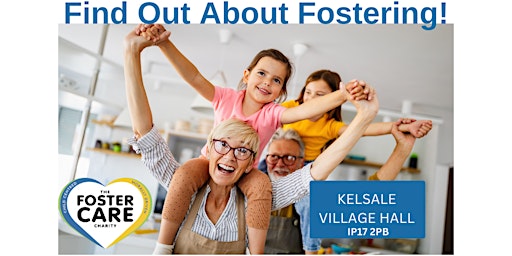 Imagem principal do evento Fostering Children  SAXMUNDHAM  IP17 2PB - Meet Our Local Team