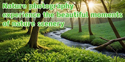 Imagem principal do evento Nature photography, experience the beautiful moments of nature scenery