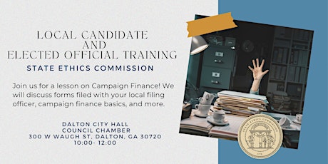 Candidate and Elected Official Training