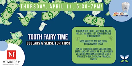 Dollars & Sense Tooth Fairy Time