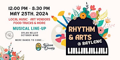 Primaire afbeelding van Rhythm & Arts at Raylene - Memorial Day Weekend Bash