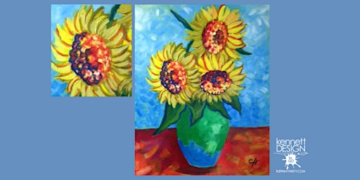 Sip and Paint - Van Gogh Sunflowers primary image