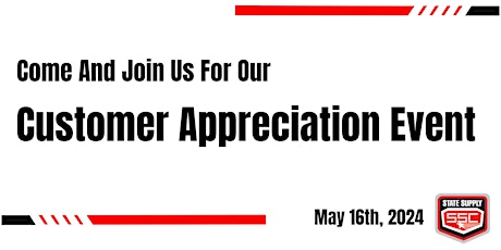 State Supply Customer Appreciation