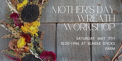 Imagen principal de Spring Wreath Making Workshop at the Farm