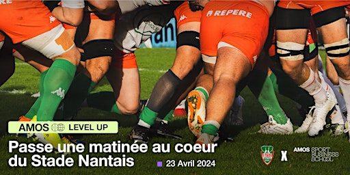 Primaire afbeelding van AMOS Level Up au Stade Nantais Avril 2024