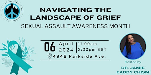 Hauptbild für Navigating the Landscape of Grief: Sexual Assault Awareness Month