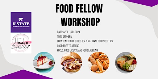 Image principale de Food Fellow Workshop