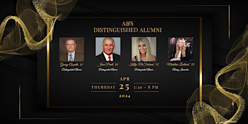 2024 Arts & Sciences Distinguished Alumni Reception & Dinner primary image