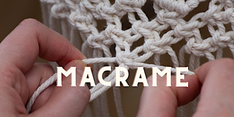 Macrame for Beginners - Arnold Library - Adult Learning