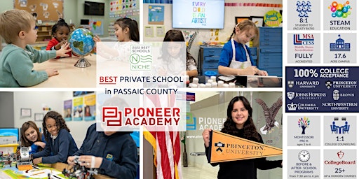 Imagen principal de Pioneer Academy Open House  Grades PreK-12 Apr 20, 2024