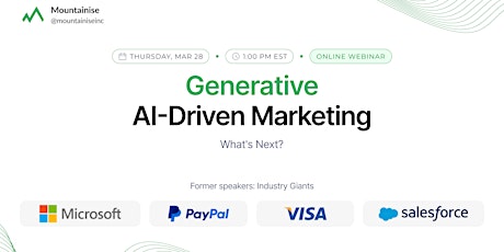 Generative AI-Driven Marketing: What's Next?