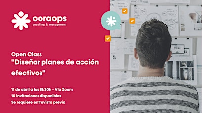 Open Class "Diseñar planes de acción efectivos"