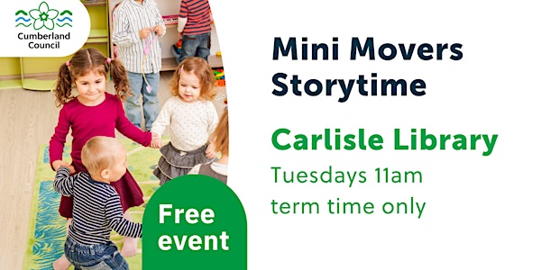 Mini Movers Storytime at Carlisle Library