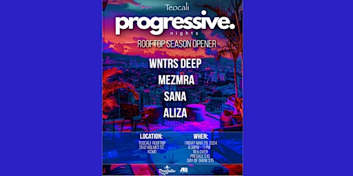 Imagen principal de Progressive Nights KC-Rooftop Season Opener-3/29/24