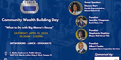 Realtist Week Community Wealth Building Day, Sponsored by Bank of America primary image