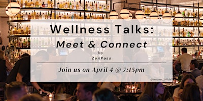 Wellness Talks: Meet & Connect primary image