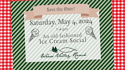 Old Fashioned Ice Cream Social