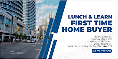 Imagen principal de First time Homebuyer Lunch and Learn