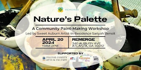 Nature's Palette: A Community Paint-Making Workshop