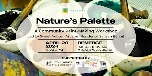 Hauptbild für Nature's Palette: A Community Paint-Making Workshop