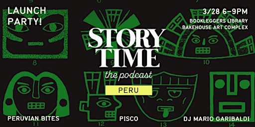 Imagem principal do evento Storytime The Podcast Launch Party!