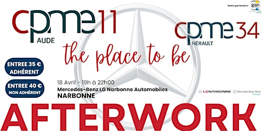 Imagen principal de La CPME 11 vous a concocté un AFTERWORK hors pair pour le printemps 2024 !