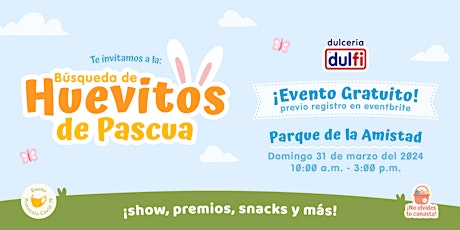 Búsqueda de Huevitos de Pascua Dulfi 2024