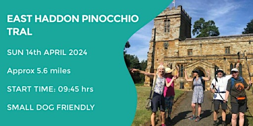 EAST HADDON PINOCCHIO TRAIL | 5.6 MILES | MODERATE| NORTHANTS primary image