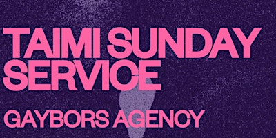 Primaire afbeelding van Taimi & Gaybors Productions Present: Sunday Service Drag Brunch