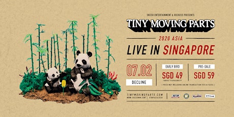 Tiny Moving Parts Live In Singapore 2020 primary image