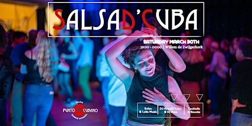 Imagem principal do evento SalsaD'Cuba | Extra Happy Easter Edition | Saturday 30th March 2024