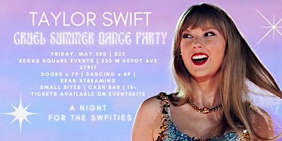 Imagem principal do evento Taylor Swift Cruel Summer Dance Party