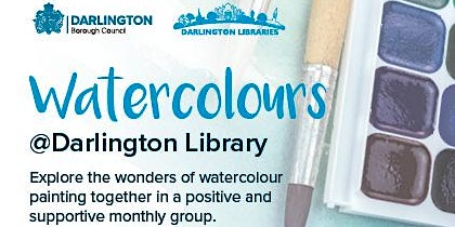 Imagem principal de Darlington Libraries: Adult Watercolour Painting @ Darlington Library
