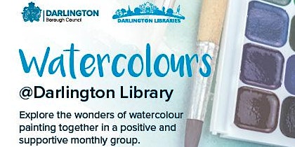 Darlington Libraries: Adult Watercolour Painting @ Darlington Library  primärbild