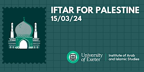 Primaire afbeelding van Iftar for Palestine with The European Centre for Palestine Studies (ECPS)